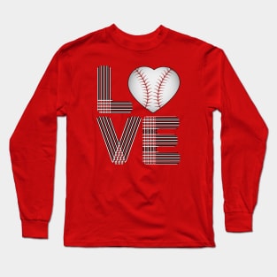 Baseball Love Long Sleeve T-Shirt